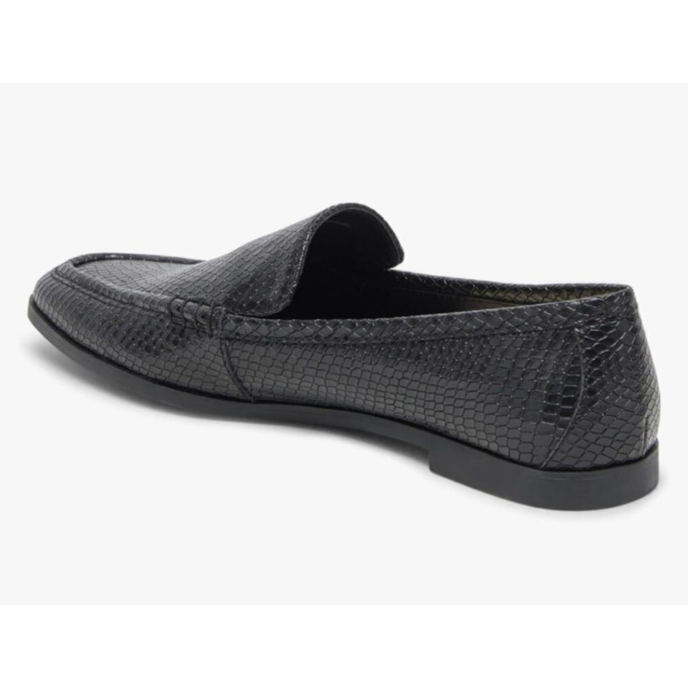 Dolce Vita Catela Black Snake Embossed Stella Size 6.5M - Picture 2 of 4